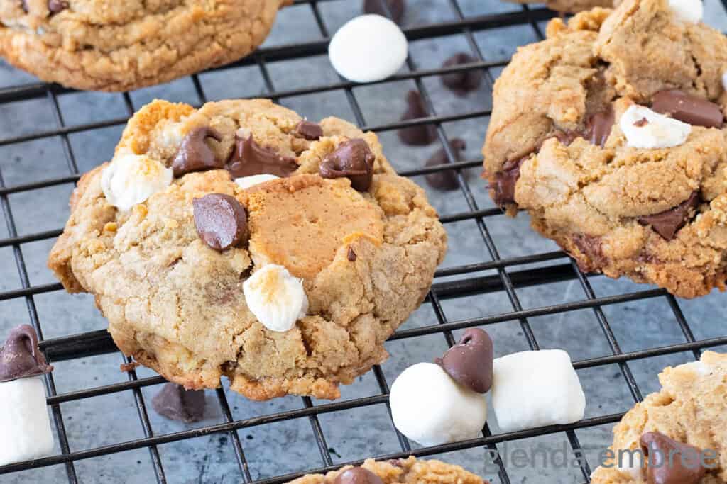 Best Easy S'mores Cookies. Photo Credit: Glenda Embree Blog.