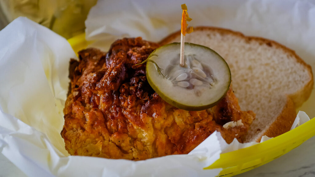Air Fryer Nashville Chicken. Photo credit: Upstate Ramblings.